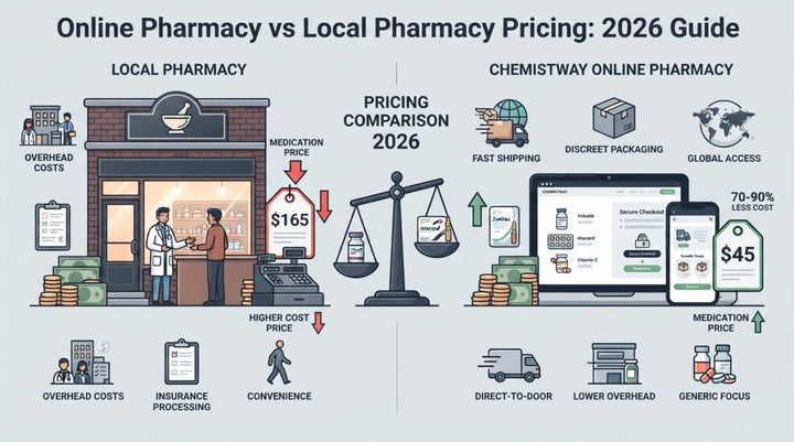Online Pharmacy vs Local Pharmacy Pricing: 2026 Guide