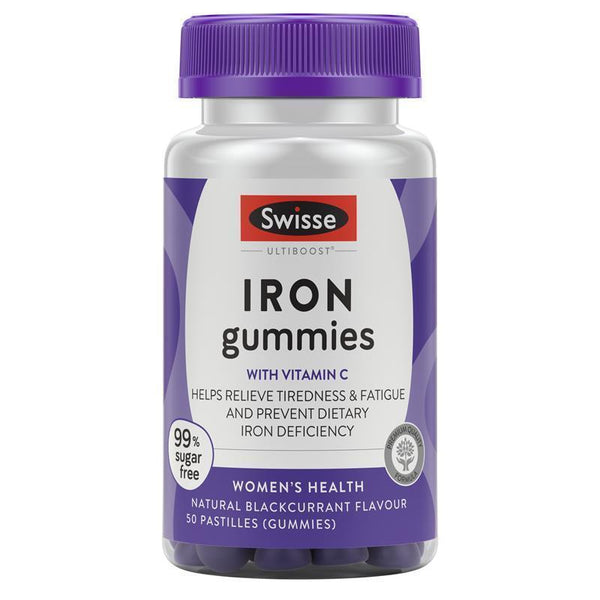 Swisse Iron Gummies 50 Pack