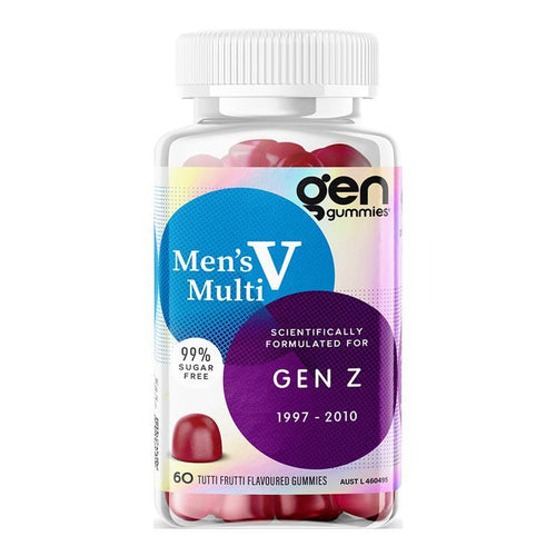 GEN Z Gummies Men's Multivitamin Tutti Frutti 60 Pack