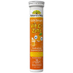 Nature's Way Kids Smart Vit C + ZINC. 15 Effervescent Tablets