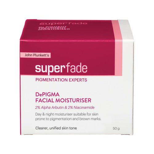John Plunketts SuperFade De Pigment Treatment Moisturiser 50g