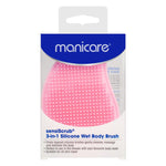 Manicare SensiSrub 3-In-1 Silicone Wet Body Brush