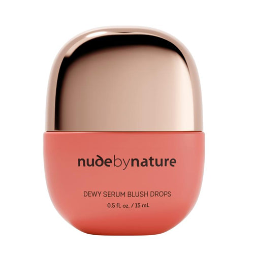 Nude By Nature Dewy Serum Blush Drops 03 Peach Crush 15ml