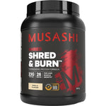 Musashi Shred And Burn Vanilla 900g