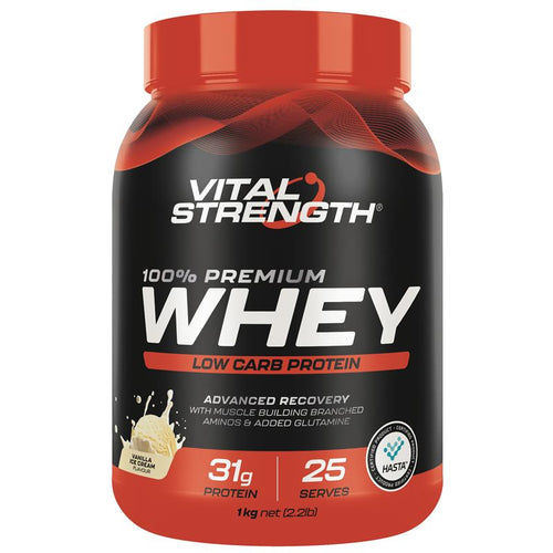Vital Strength Launch Whey Protein Vanilla 1kg