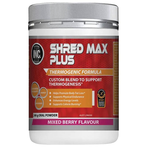 INC. Shred Max Plus Berry Flavour 240g