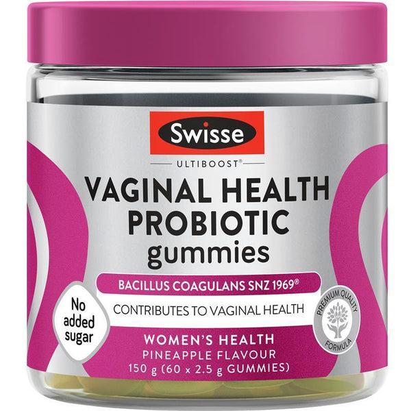 Swisse Vaginal Health Probiotic Gummies 60 Pack