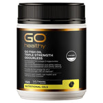 Go Healthy Fish Oil Triple Strength Odourless Softgel 150 Capsules Exclusive Size