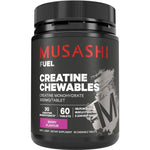 Musashi Creatine Chewables Berry Flavour 60 Tablets