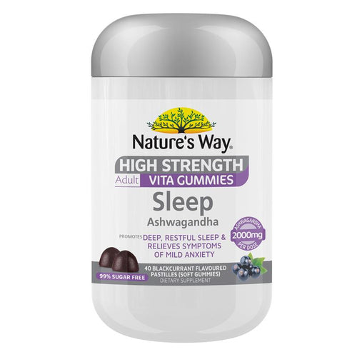 Nature's Way Adult Vita Gummies Sugar Free High Strength Sleep 40 Gummies