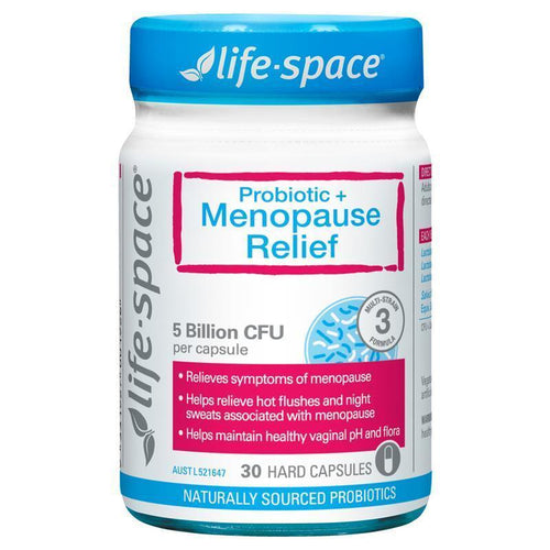 Life-Space Probiotic + Menopause Relief 30 Capsules