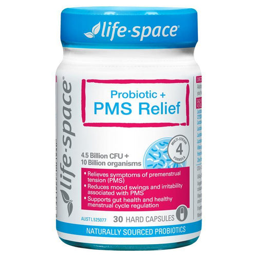 Life-Space Probiotic + PMS Relief 30 Capsules