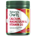 Nature’s Own Calcium, Magnesium & Vitamin D3 300 Tablets Value Pack Exclusive Size