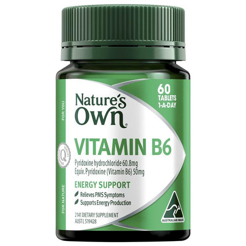 Nature's Own Vitamin B6 60 Tablets