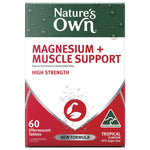 Nature's Own Magnesium + Muscle Support Effervescent 60 Tablets