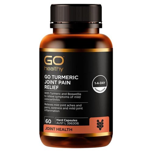 GO Healthy Turmeric Joint Pain Relief 60 Hard Capsules