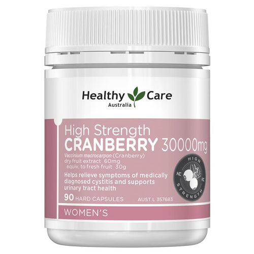 Healthy Care High Strength Cranberry 30000mg 90 Capsules
