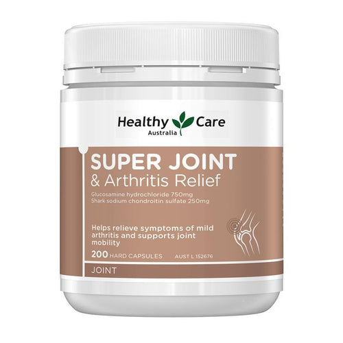Healthy Care Super Joint & Arthritis Relief 200 Capsules