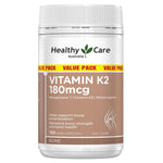 Healthy Care Vitamin K2 180mg 150 Capsules
