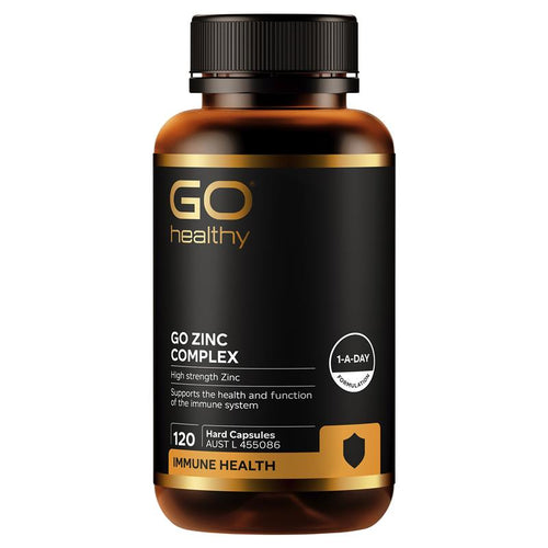 GO Healthy Zinc Complex 120 Hard Capsules