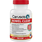 Carusos Bowel Clear 60 Tablets