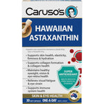 Carusos Hawaiian Astaxanthin 30 Capsules