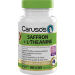 Carusos Saffron + L Theanine 30 Tablets