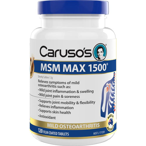 Carusos MSM Max 1500 120 Tablets