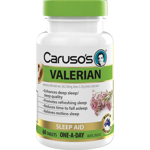 Carusos One a Day Valerian 60 Tablets