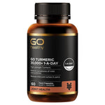 GO Healthy Turmeric 30000+ 1-A-DAY 60 Hard Vege Capsules