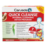 Carusos Quick Cleanse Internal Cleansing Detox Program 7 Day