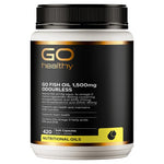 GO Healthy Fish Oil 1500mg Odourless 420 Capsules