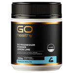 GO Healthy Magnesium Powder Lemon Lime 250g