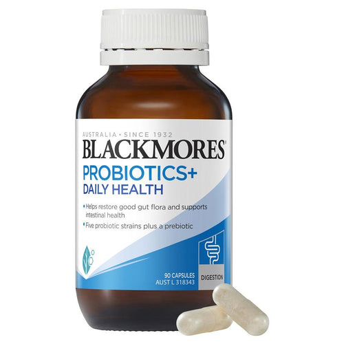 Blackmores Probiotics+ Daily Health Gut Health Vitamin x 90 Capsules