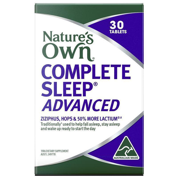 Nature's Own Complete Sleep Advanced 30 Tablets.