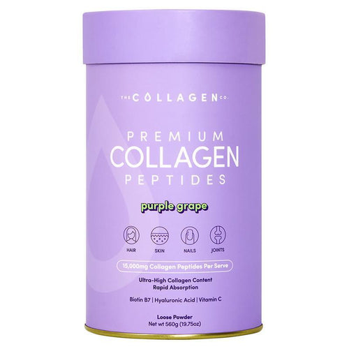 The Collagen Co Premium Collagen Peptides Purple Grape 560g