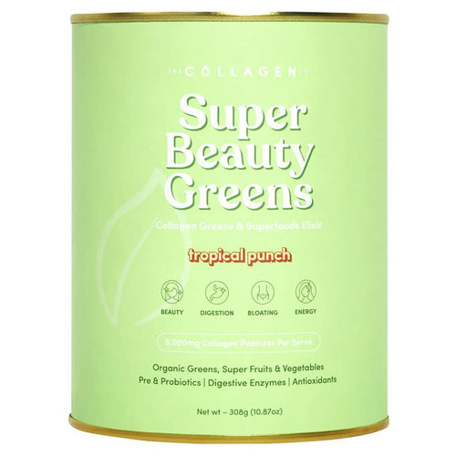 The Collagen Co Super Beauty Greens Tropical Punch 308g