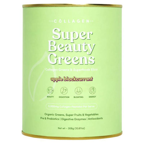 The Collagen Co Super Beauty Greens Apple Blackcurrant 308g