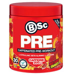 BSc PRE Caffeinated Pre-Workout Red Sour Snakes 300g