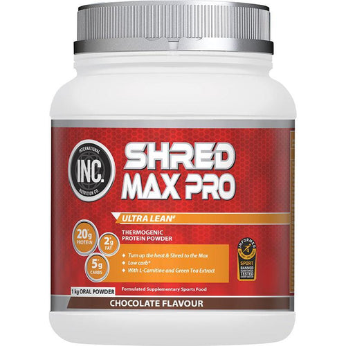 INC. Shred Max Pro Chocolate Flavour 1kg