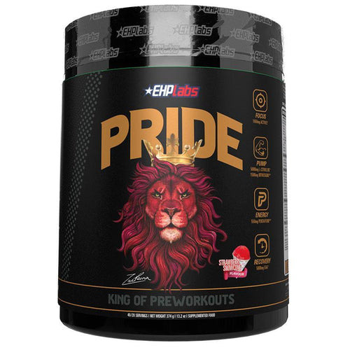 EHPLabs Pride Preworkout Strawberry Snowcone 374g