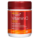 Microgenics Vitamin C 1000 Non Acidic 200 Capsules