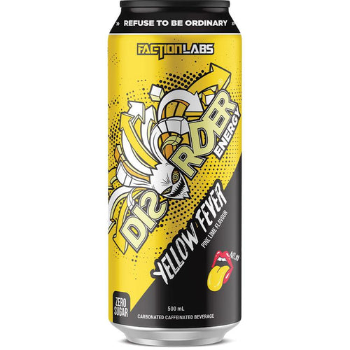 Faction Labs Disorder Energy Yellow Fever 500ml