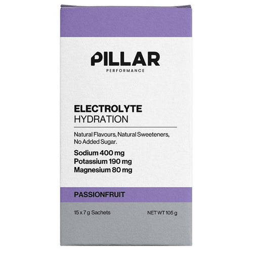 PILLAR Performance Electrolyte Hydration Stick Passionfruit 7g x 15 Pack