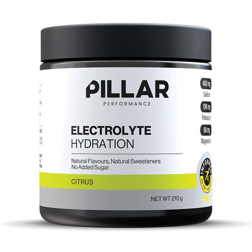 PILLAR Performance Electrolyte Hydration Powder Citrus 210g