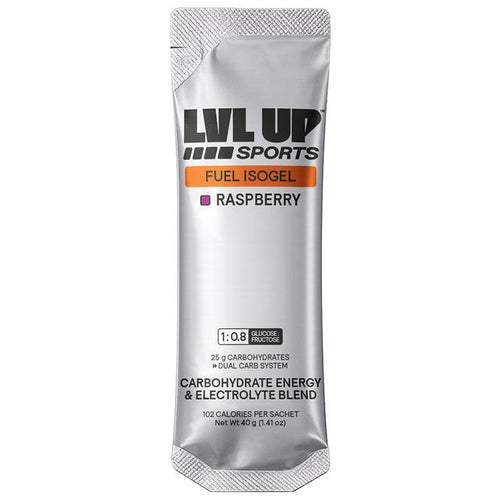LVL UP Sports Fuel Isogel Raspberry 40g
