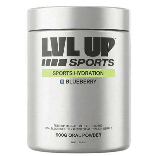 LVL UP Sports Hydration Blueberry 600g