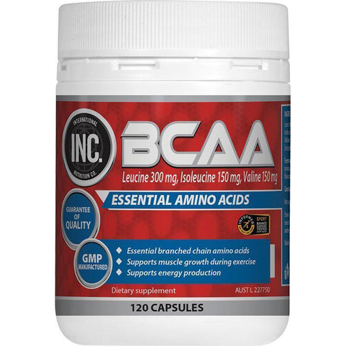 INC. BCAA 120 Capsules