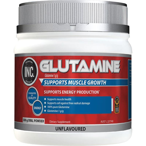 INC. Glutamine 500g
