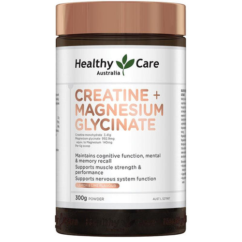 Healthy Care Creatine + Magnesium Glycinate 300g Powder